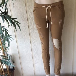 American BAZI - Destroyed Skinny Jogger - NWT